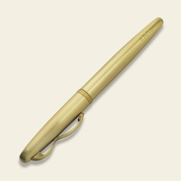 Wave Fountain Pen - Gold