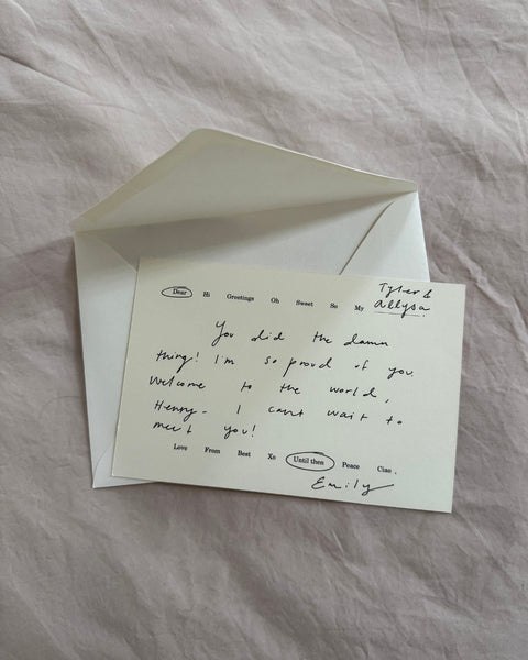 The Everything Card: Stationery For Every Occasion