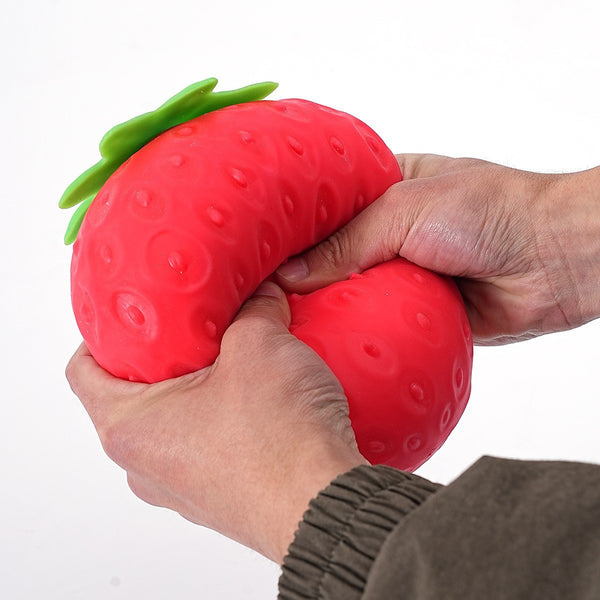 XL Jumbo Strawberry Squishy Toy