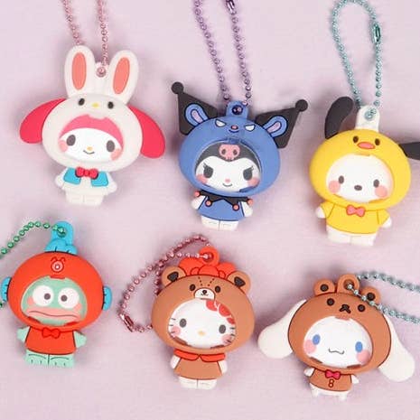 Sanrio Characters Face Keyring Blind Box