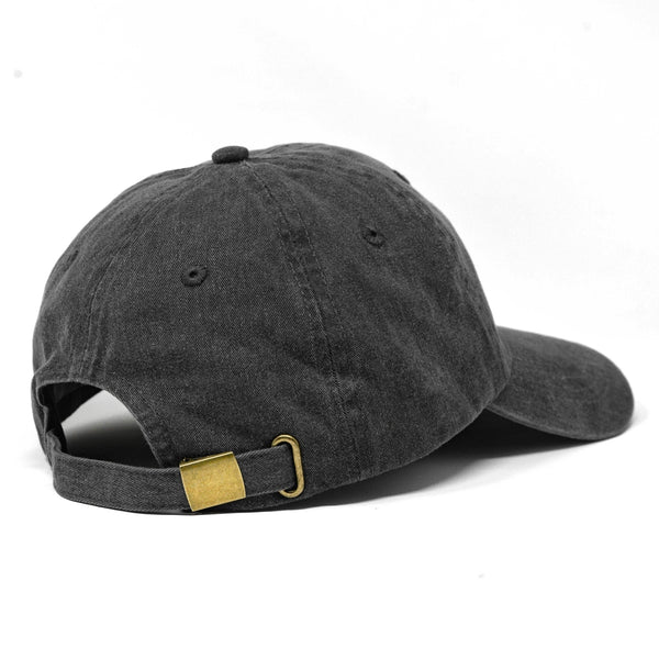 Houston, TX Embroidered Dad Hat - Vintage Black