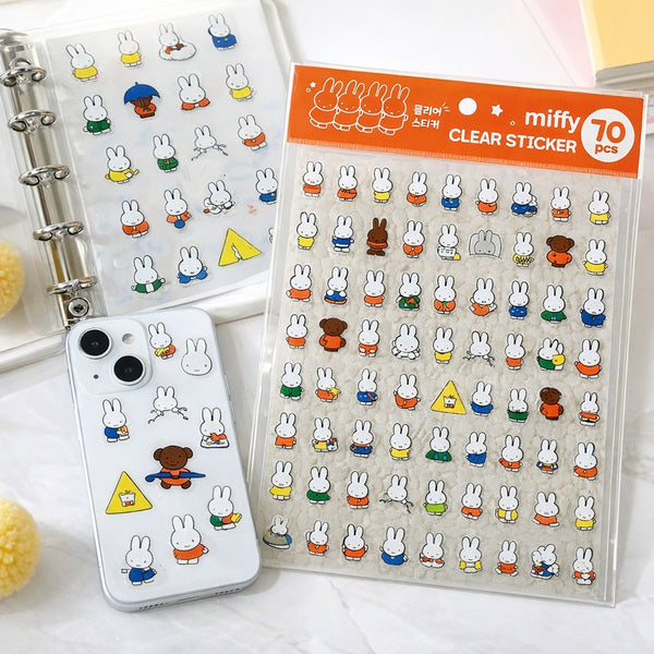 Miffy Clear Sticker Sheet