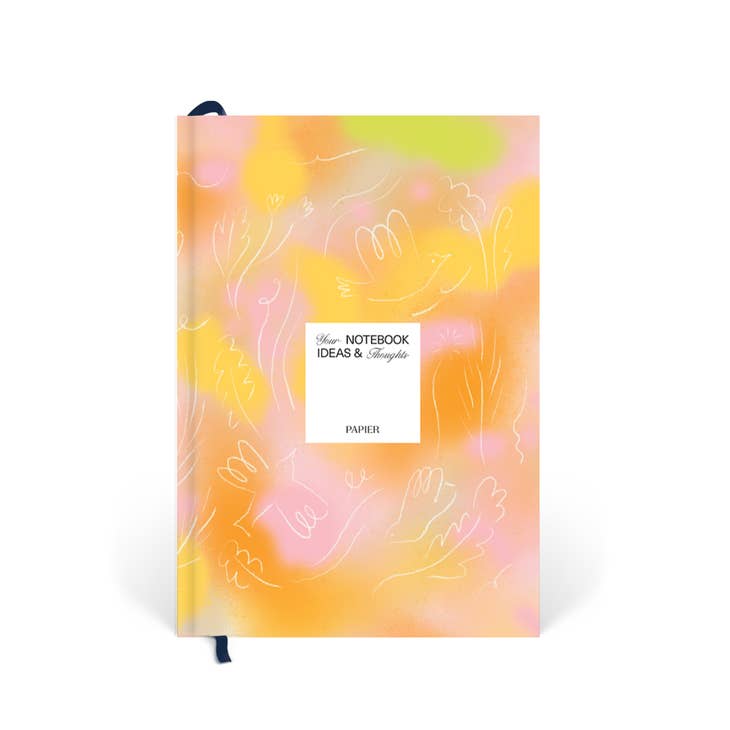 Aura Lined Notebook