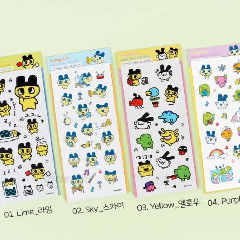 Tamagotchi Daily Deco Stickers