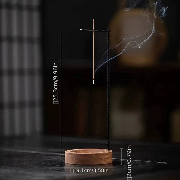 Upside Down Wood Incense Burner