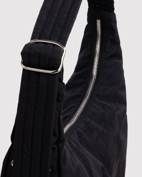 Nylon Shoulder Bag - Studs