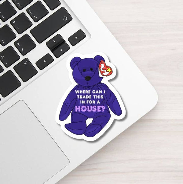 Beanie Baby Sticker