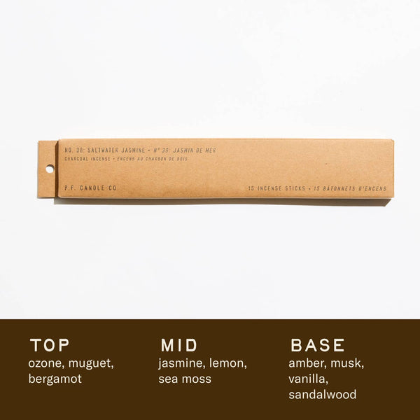 Saltwater Jasmine Incense Sticks