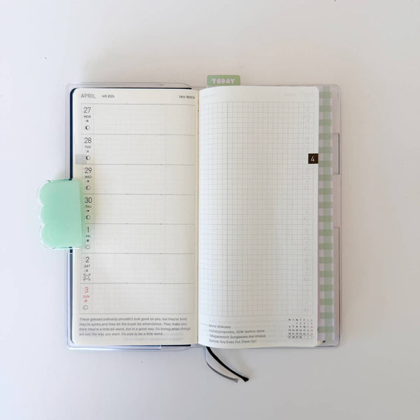 Double-Sided Weeks Pencil Board - Bunny