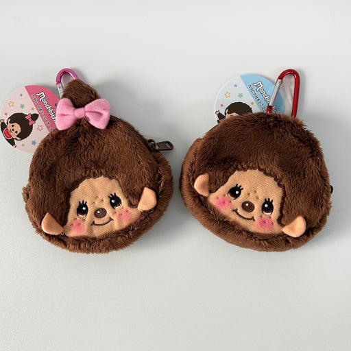 Monchhichi Carabiner Coin Pouch