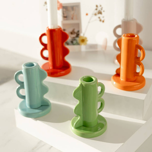 Vintage Double Handle Candle Holder