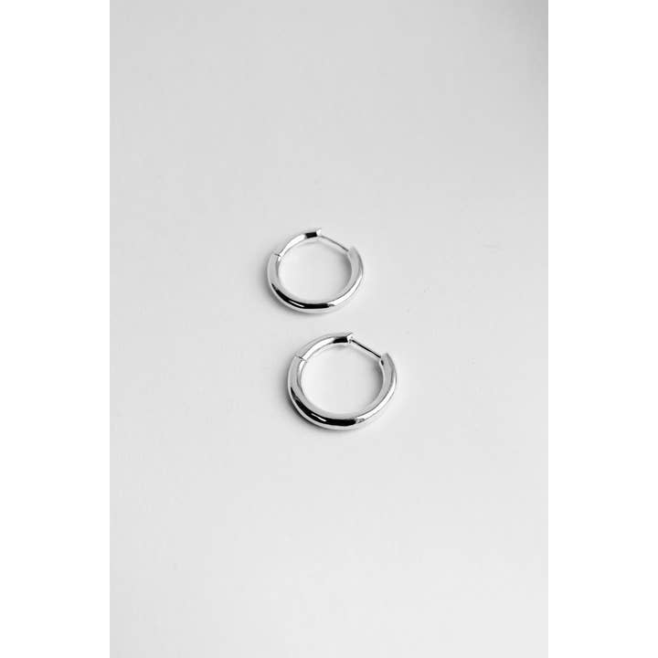 Uma Hoops - Sterling Silver