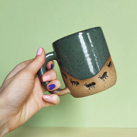 Ant Stamped Mug