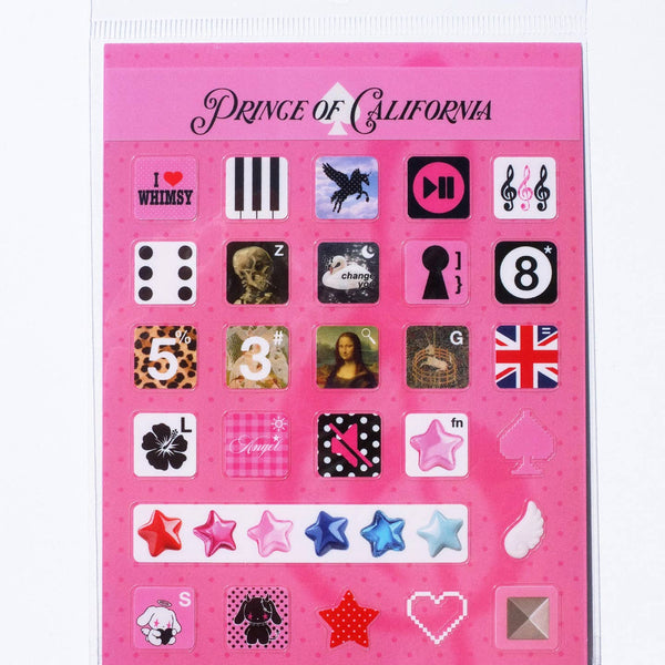 Keyboard Sticker Sheet (A6)