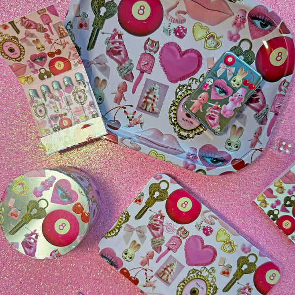 Pink Things Tray