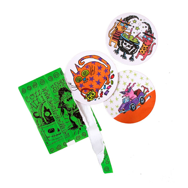 Mystery Halloween Sticker Pack