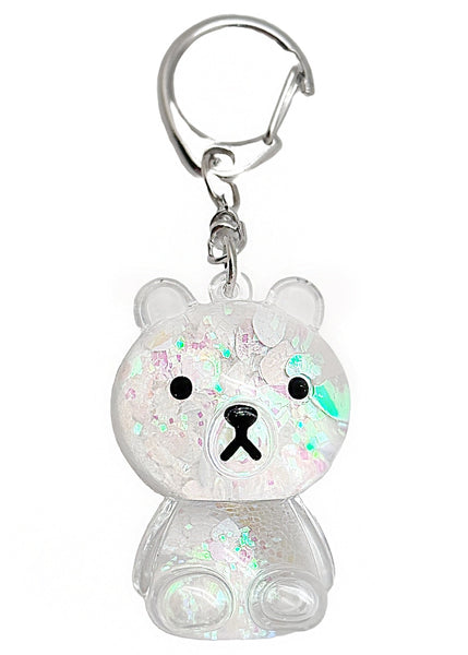 Kira Kira Bear Globe Keychain