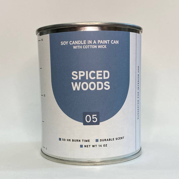 Paint Can Candle - Spiced Woods