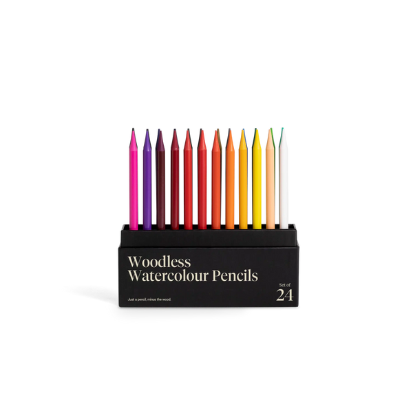 Woodless Watercolor Pencils - Set of 24