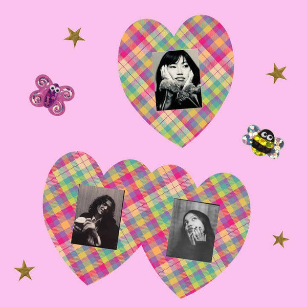 Tartan Heart Magnet Frame - Small or Medium