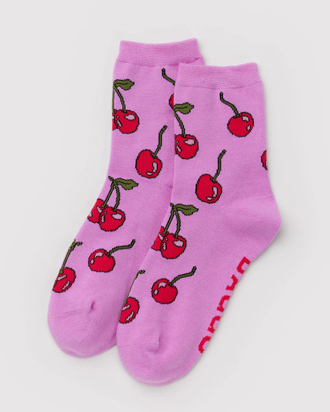 Crew Socks - Cherries