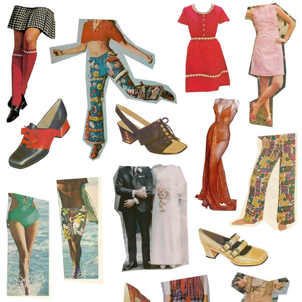 Good Old Days Collage Kit