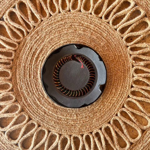 Ouroboros Ceramic Trinket Dish