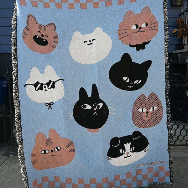 "Cats" Throw Blanket