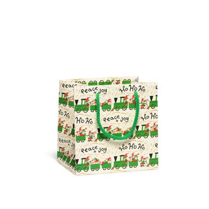 Elf Train Small Gift Bag