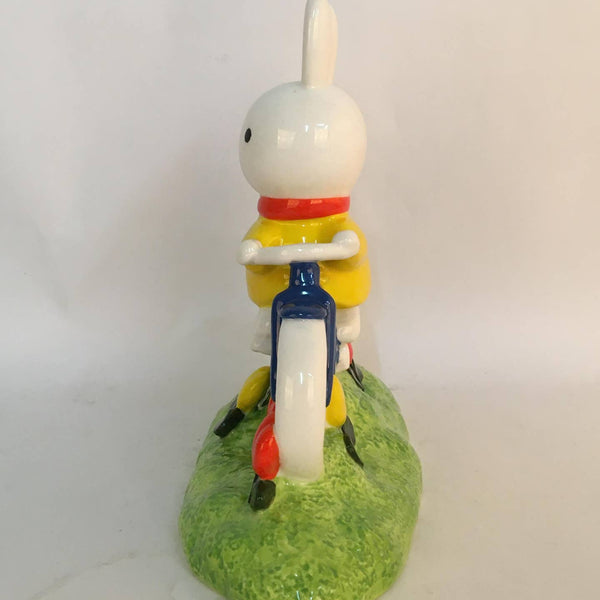 Miffy Tulip Garden Bike Ride Figurine