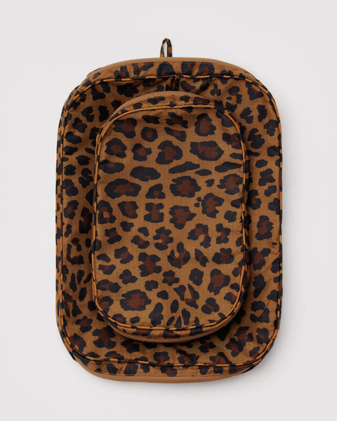 Packing Cube Set - Leopard