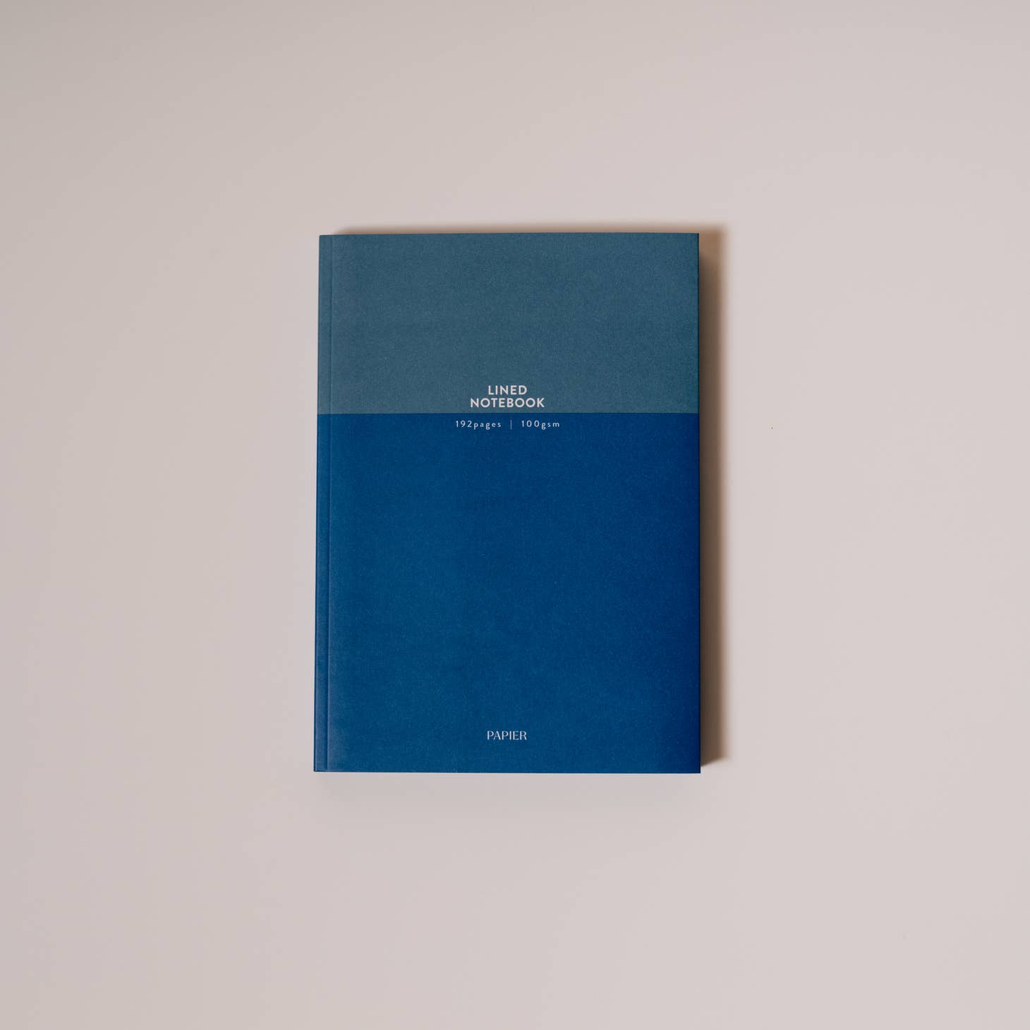 Softcover Colorblock Lined Notebook