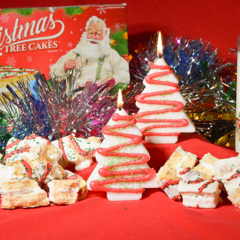 The Little Tree Cake Candle