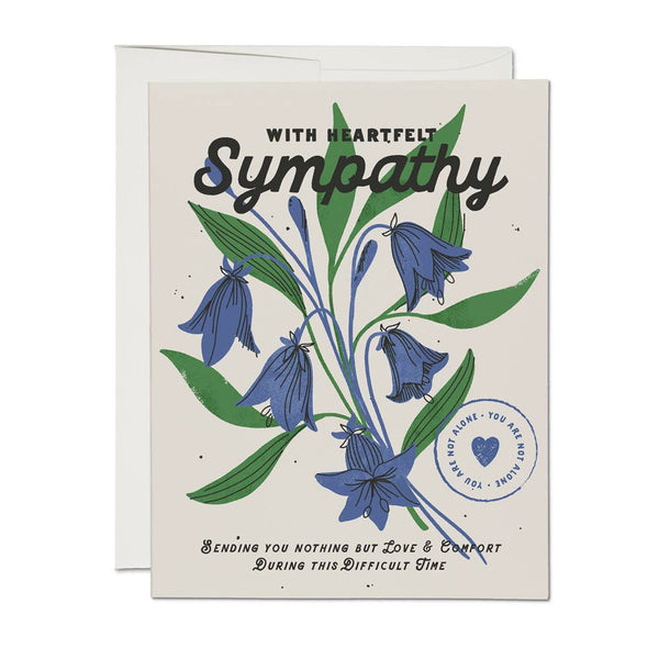 Heartfelt Sympathy Greeting Card