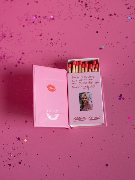 Burn Book Matchbook
