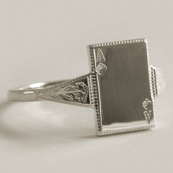 Ace of Spades Ring