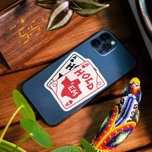 Texas Hold 'em Sticker