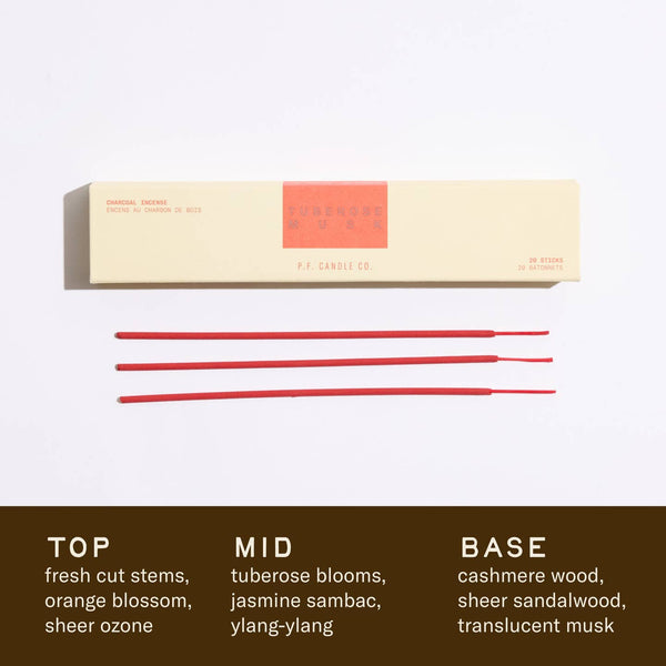 Tuberose Musk Hi-Fi Incense Sticks