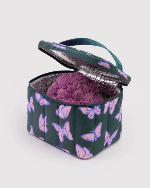 Puffy Lunch Bag - Butterflies
