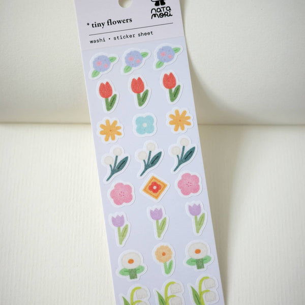 Tiny Flowers • Washi Sticker Sheet