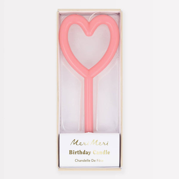 Slim Heart Candle