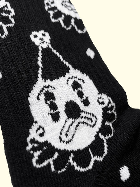 Clown Print Cotton Socks