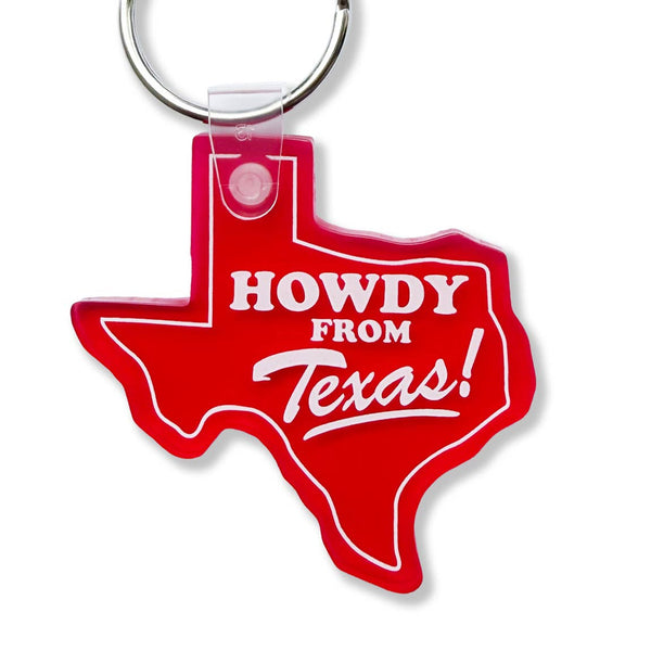 Howdy from Texas! Keychain