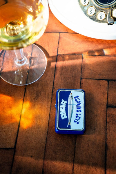 Blue Sardine Lighter