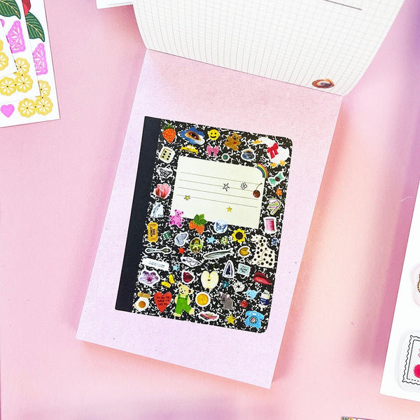 Pipsticks X Haricot Vert Daydreams Sticker Postcard Book