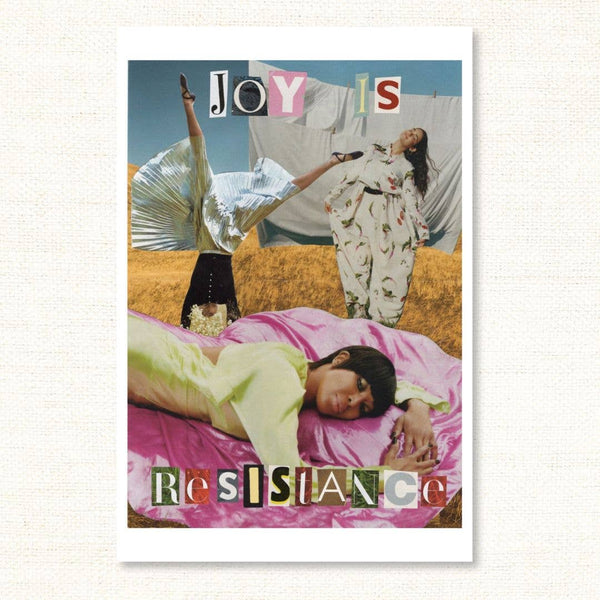 Collage Postcard Set