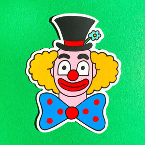 Clown Sticker