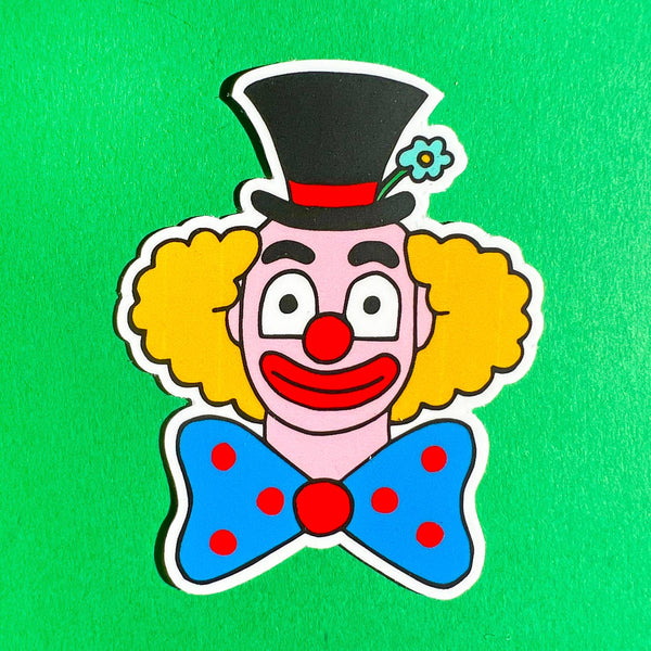 Clown Sticker