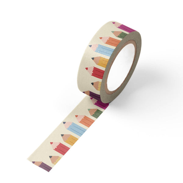 Pencil Pattern Washi Tape