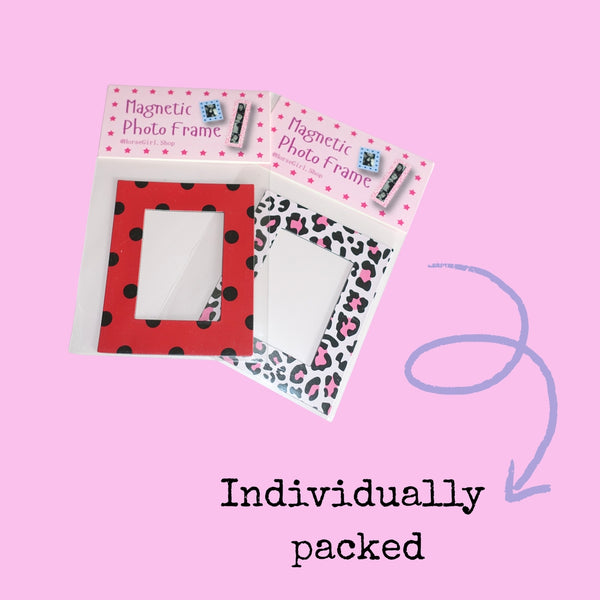 Tartan Heart Magnet Frame - Small or Medium